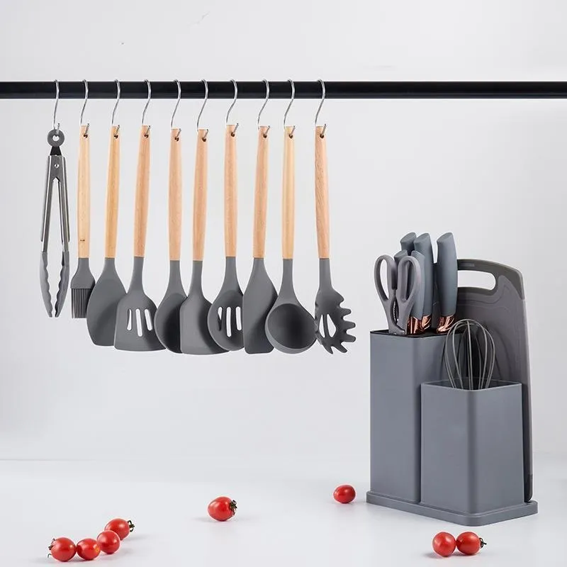 Silicone Kitchen Utensil Set Detail