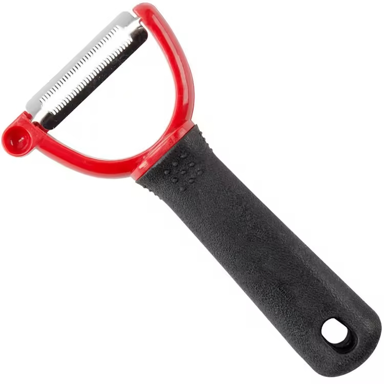 Premium Serrated Multifunctional Kitchen Gadget Vegetable Sharp Stainless Steel Potato Fruit Peeler