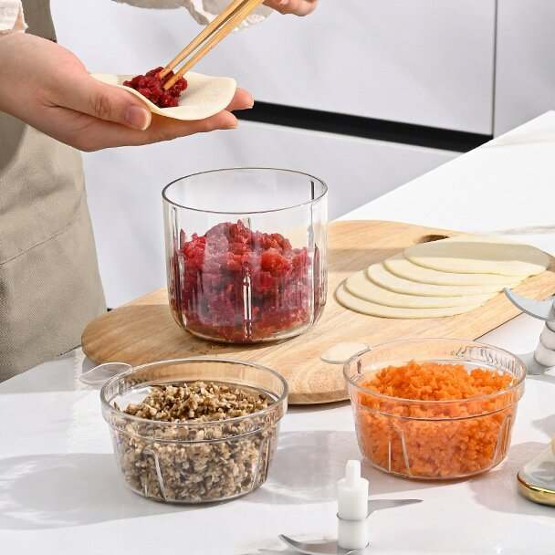 Auxiliary Food Machine Kitchen Multifunctional Meat Grinder Small Size