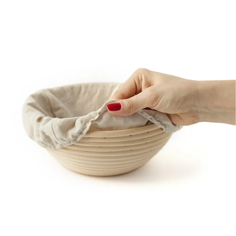 Bread Proofing Basket Hot Selling 9 Inch Banneton Proofing Basket Handmade Bread Baking Tools