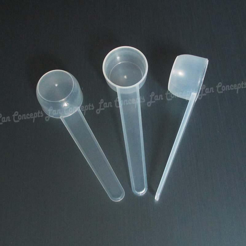 10ml Plastic Measuring Scoop 5 Gram Flat Spoon 5g Measure Spoons Kitchen Tools