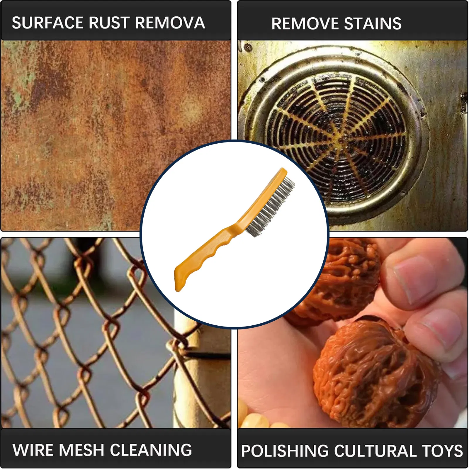 Steel Wire Brush Display 1