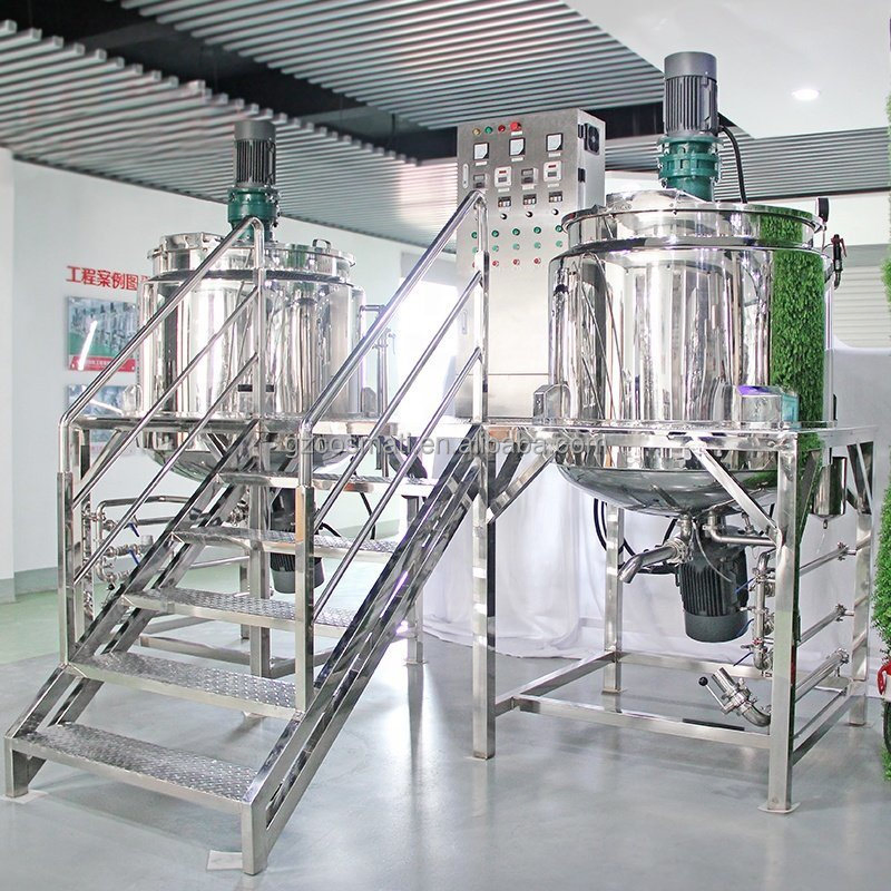 1000L Stainless Steel Mixing Tank Food Cream Liquid Chemical Blender Mixer Tank