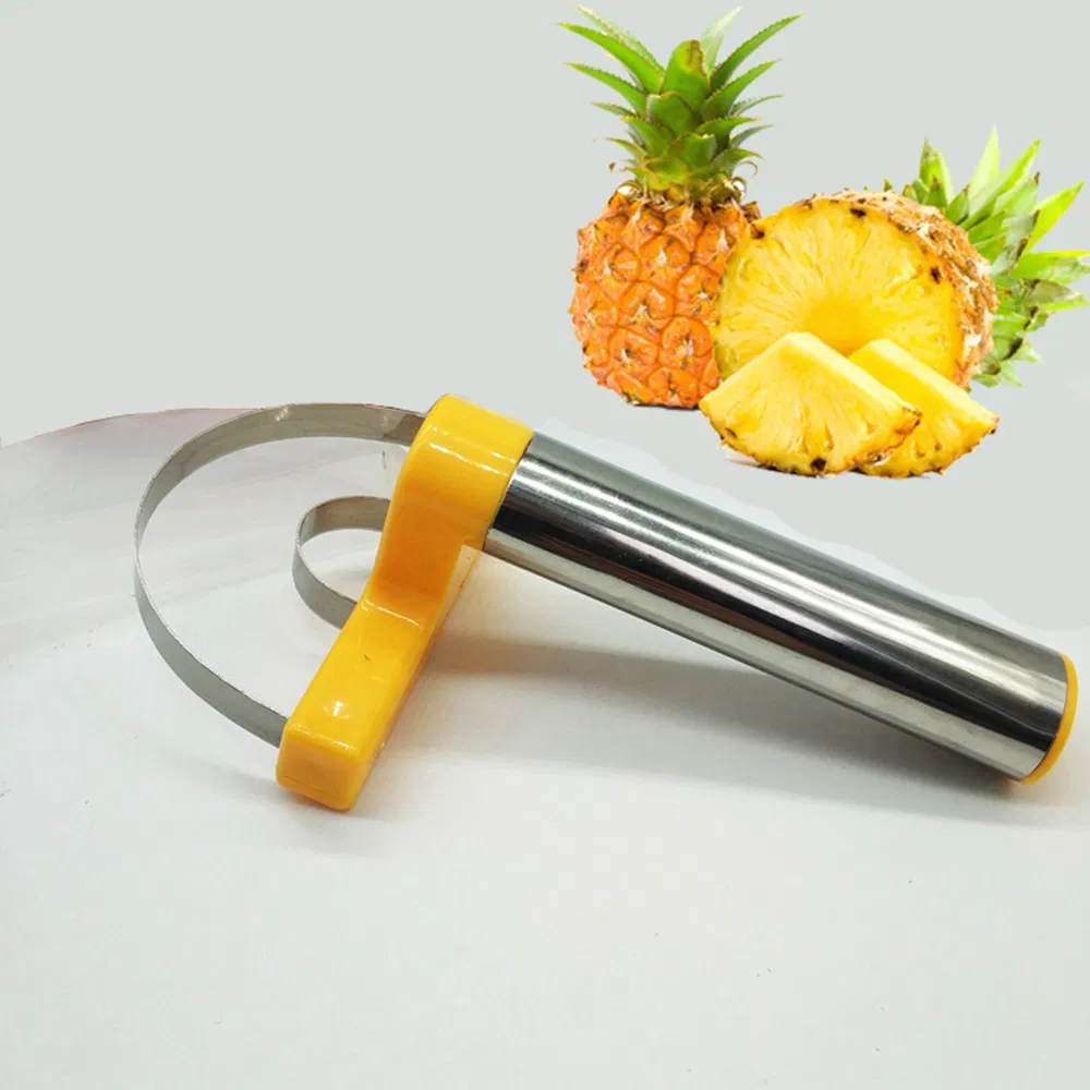Pineapple Slicer Pineapple Corer Pineapple Cutter Pineapple Peeler Stainless Steel Kitchen Easy Gadget Fruit Esg10160