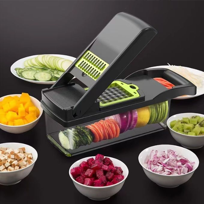 G-3 Kitchen Gadgets Hand Held Quick Manual Multifunctional Vegetable Cutter