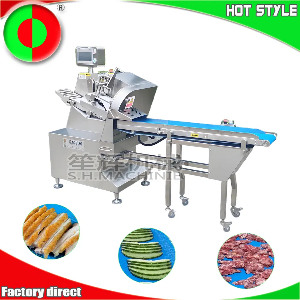 Large Fresh Meat Cutting Machine Meat Slicing Machine Ham Slicer Kitchen Food Machinery Meat Processing Equipment