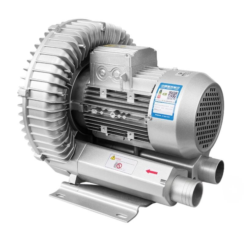 Customized Copper Motor Food Processing Air Vacuum Ring Blower for Material Handling