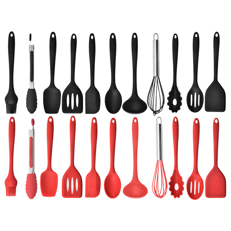 Custom Kitchen Silicone Utensils 4-Piece Set Cookware Set
