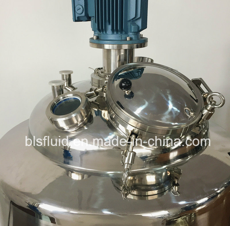 Customized 100L 500 Liters Stainless Steel Mixer Double Jacket Heater Mixing Tank