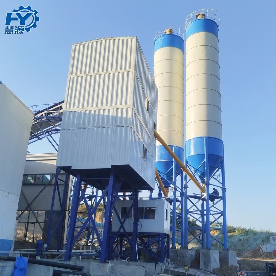 High Quality Customized China Factory Stationary Concrete Batching Mixing Plant