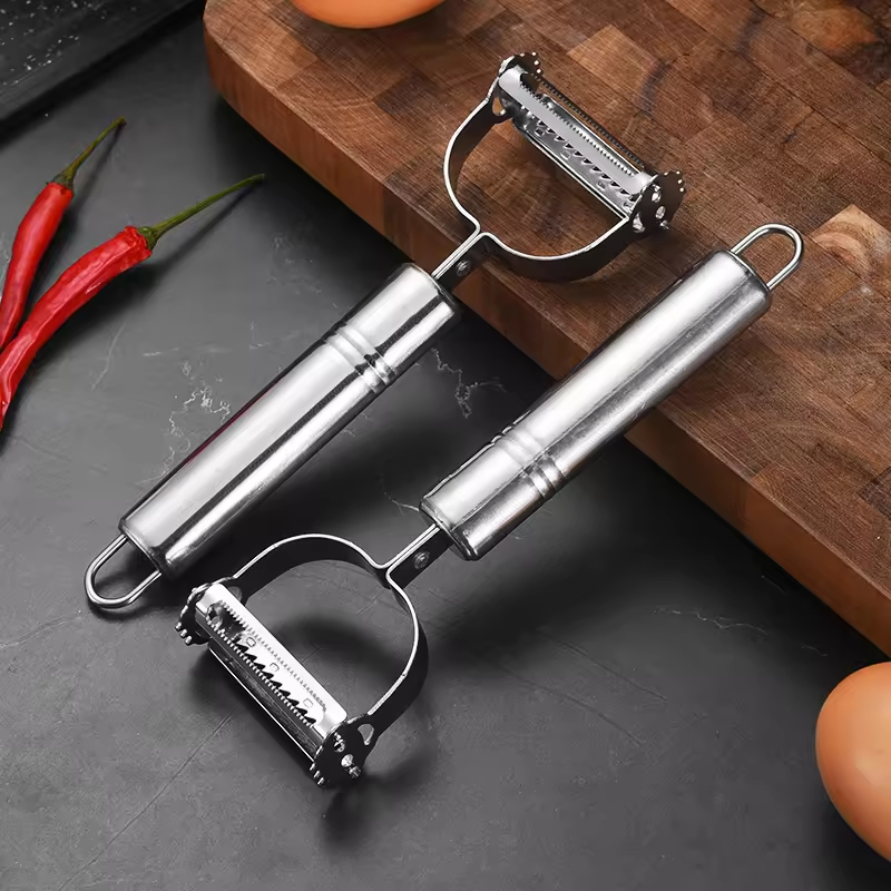 Cheap Kitchen Gadget Vegetablepeeler Potato Skin Remover Paring Knife Stainless Steel Fruit Vegetable Peeler