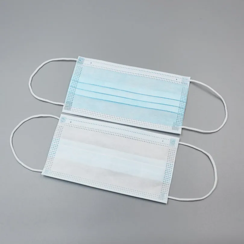 CE Certificated Disposable Face Masks 3ply Medical Surgical Mask with Ear Loops for Adults