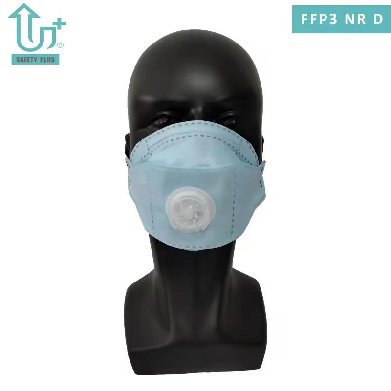 Boat Shaped Industrial Mask FFP3 Gray Activated Carbon Headwear Dust Mask Anti-Dust