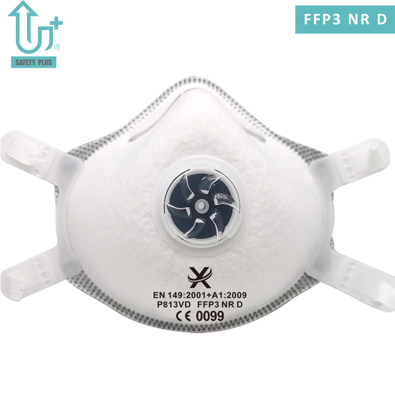 Disposable Cup Type FFP3 Nr D Grade Adult Protection Dust Respirator Mask