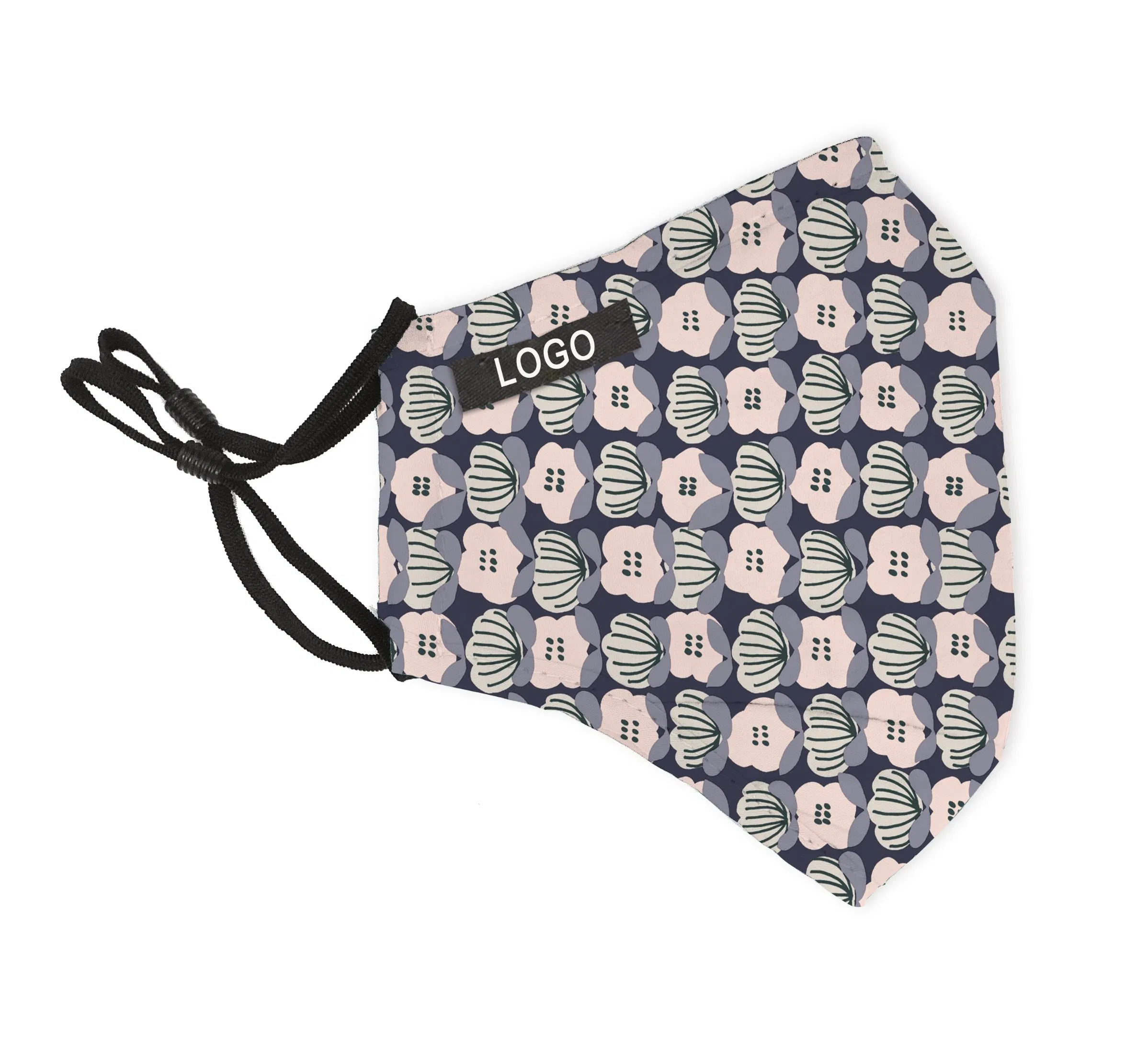 Antibacteria Protective Mask RPET Fashion Face Masks Recycled with Filters, Pattern Washable Reusable, Anti Dust Pollution, Unisex for Men &amp; Women