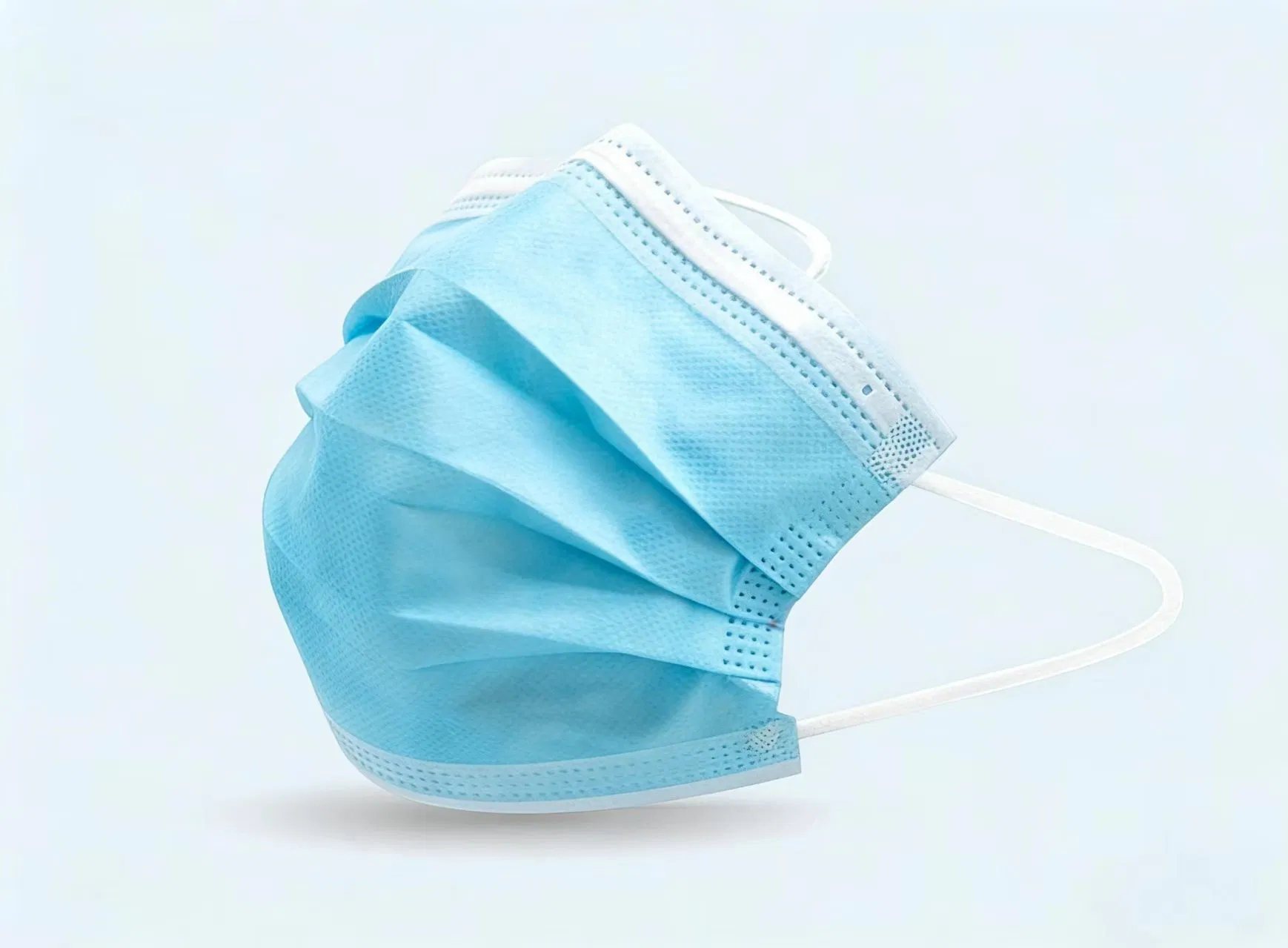 Children Blue Disposable Face Mask 3-Ply Medical Grade for Kids Safety
