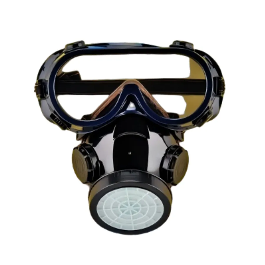 Safety Goggles Face Mask with Dust Respirator Nose Protection