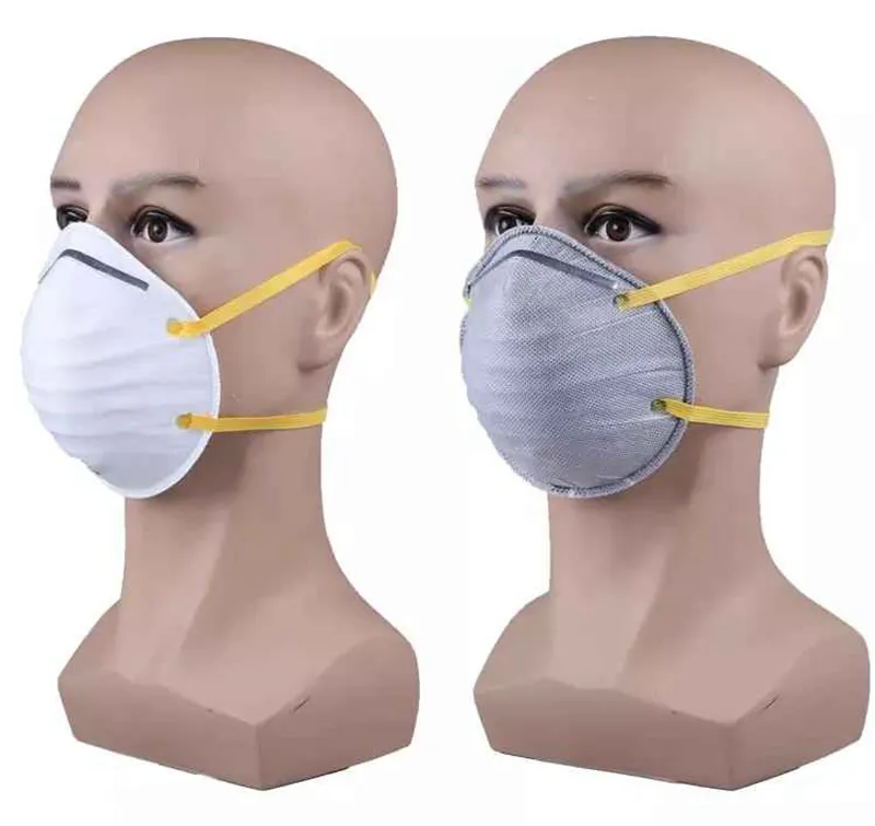 Wearing FFP2 N95 KN95 Respirator Masks