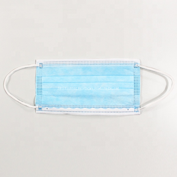 Disposablenon Woven Filter 3 Ply Face Mask Dust Anti Pollution
