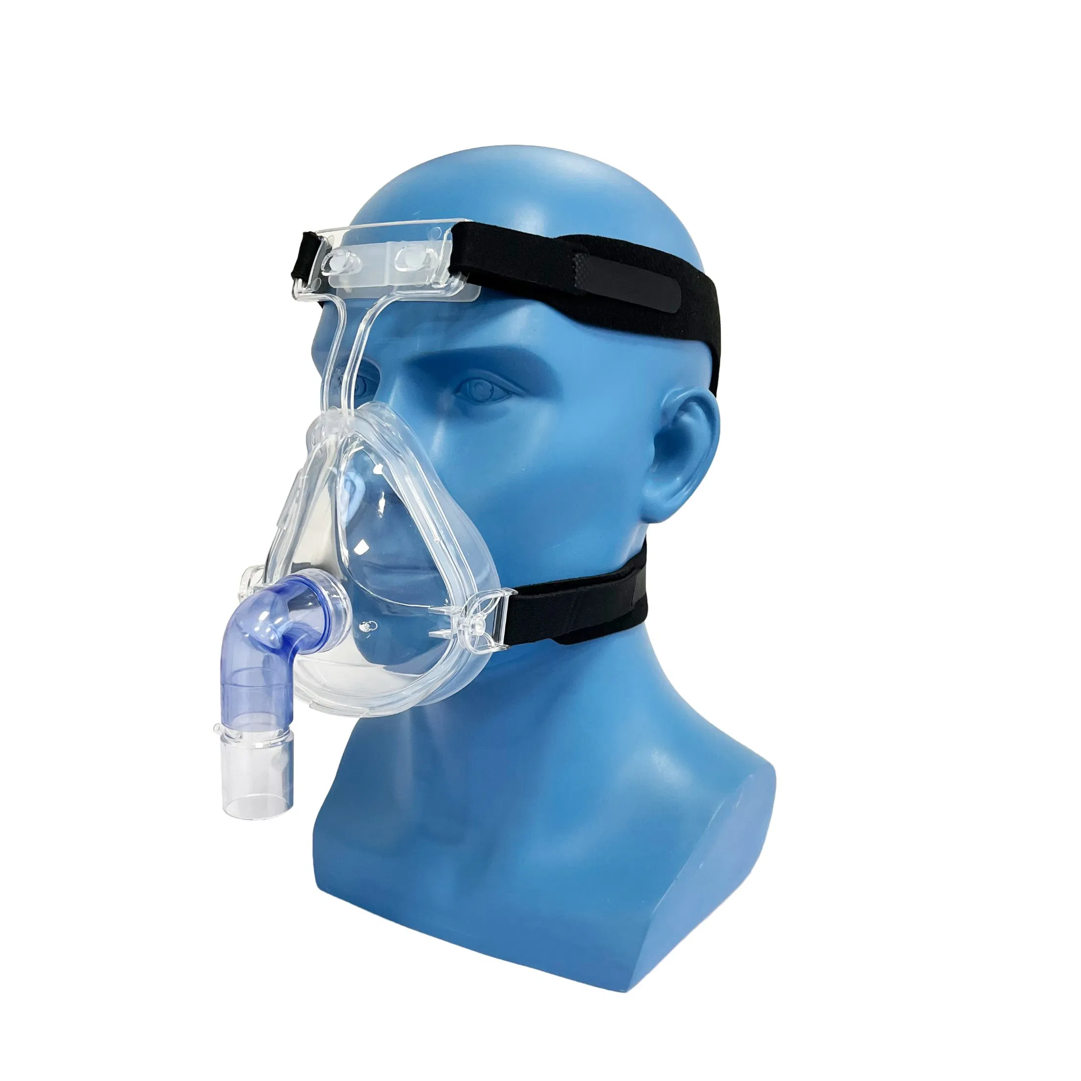 Medical Grade Silicone Material Adult CPAP Full Face Mask for Sleep Apnea