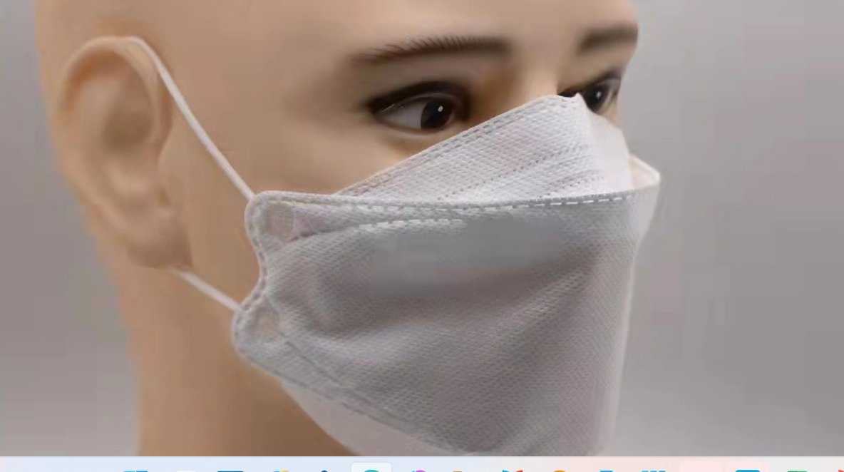 China Manufacturer Factory Protective Color 4 Ply Kf94 Fish Type Mask