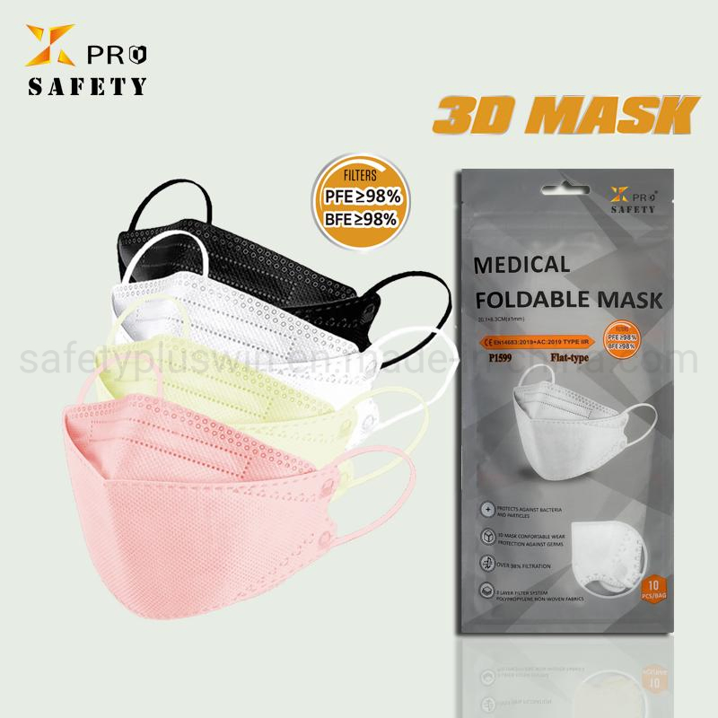 Factory Delivery Fast 3D Fold Mask Type Iir Level Daily Use Protective Face Mask at Wholesale Price