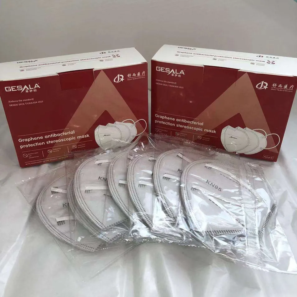 Disposable N95 Respirator Mask with Meltblown Filtration