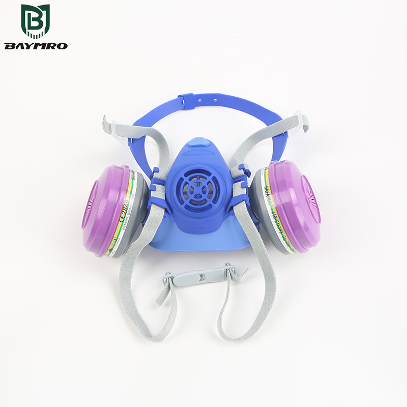 Gas Mask Protective Mask Breathing Mask Spray Paint Activated Carbon Dustproof Half Mask En140 En14387