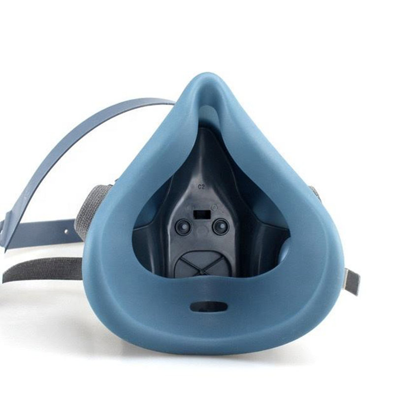 Reusable Half Face Respirator Gas Mask for Organic Vapor and Dust Protection