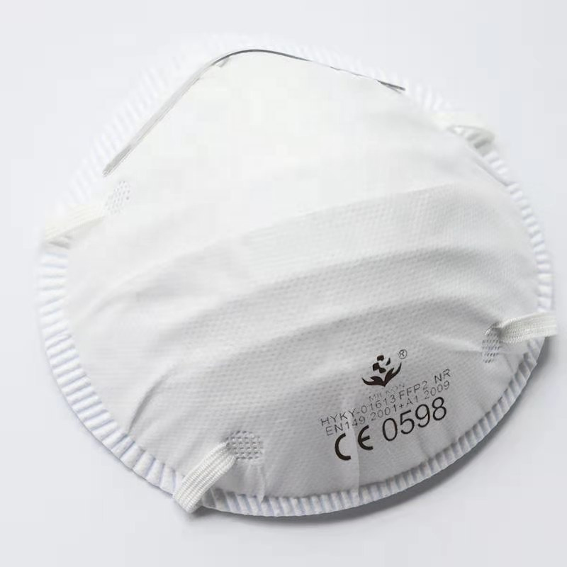 CE En149 Disposable Nonwoven Anti Pollution Cup-Shape Face Dust Mask Respirator with Valve
