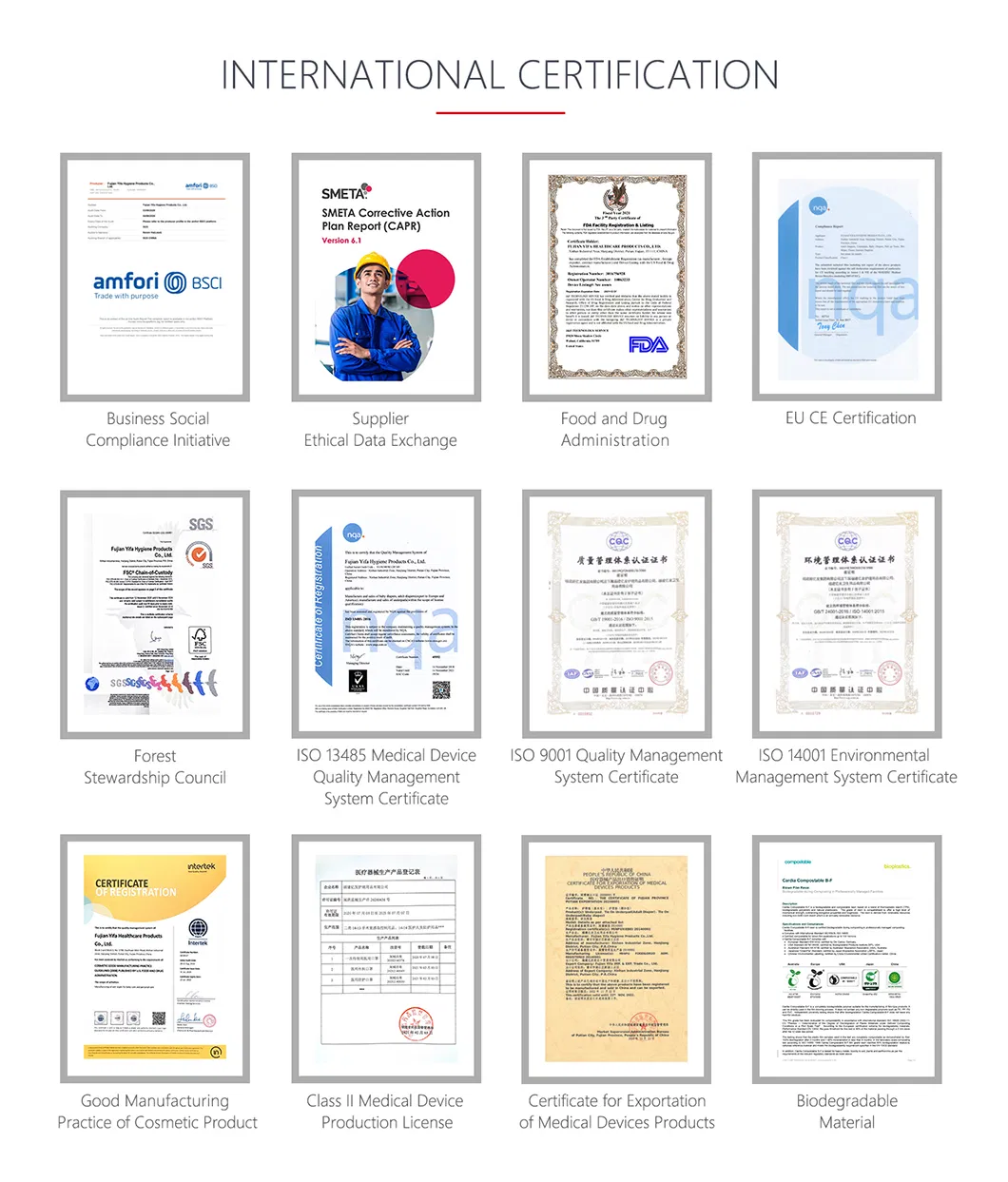 Quality Inspection Reports