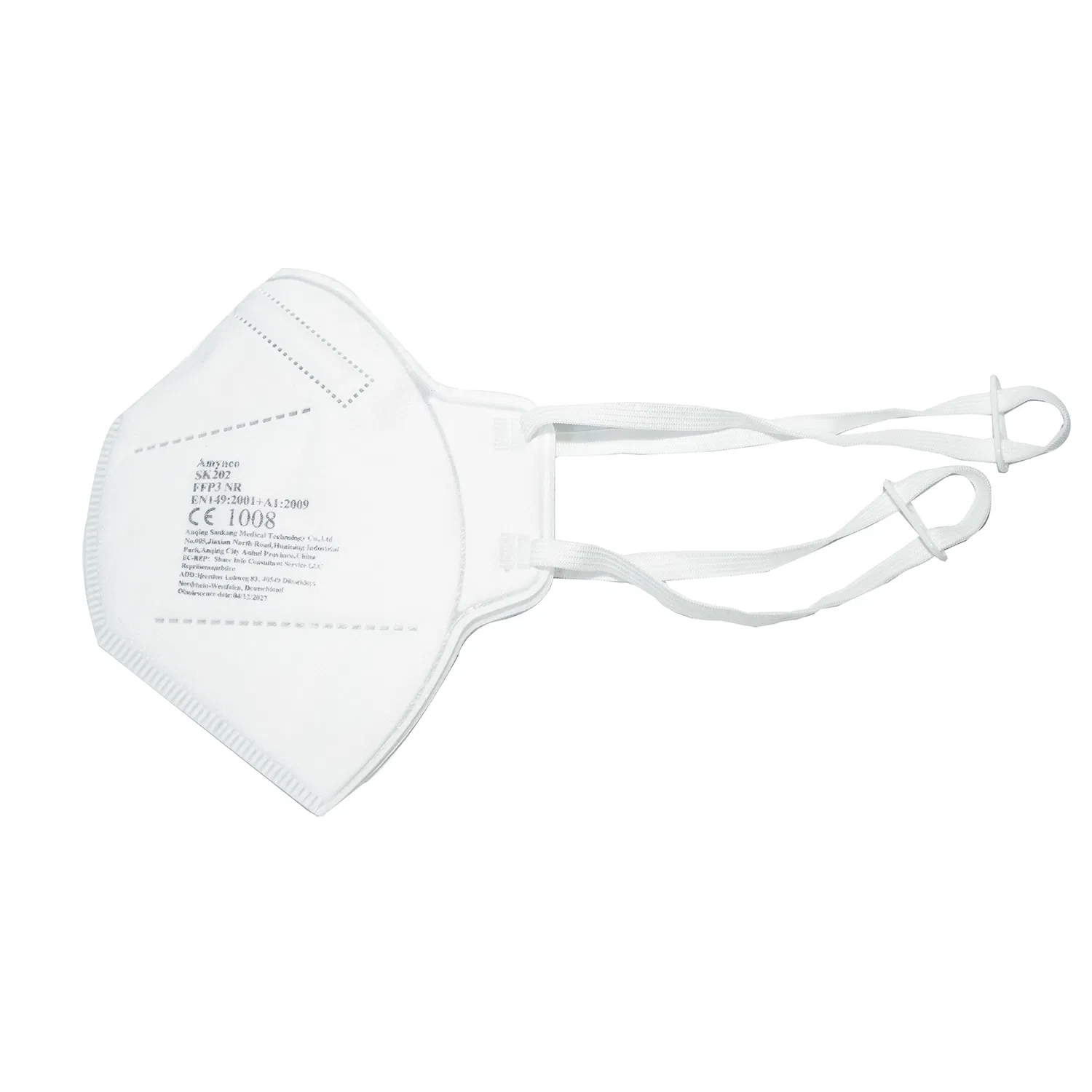 Advanced FFP3 Mask with Activated Carbon for Dust Protection