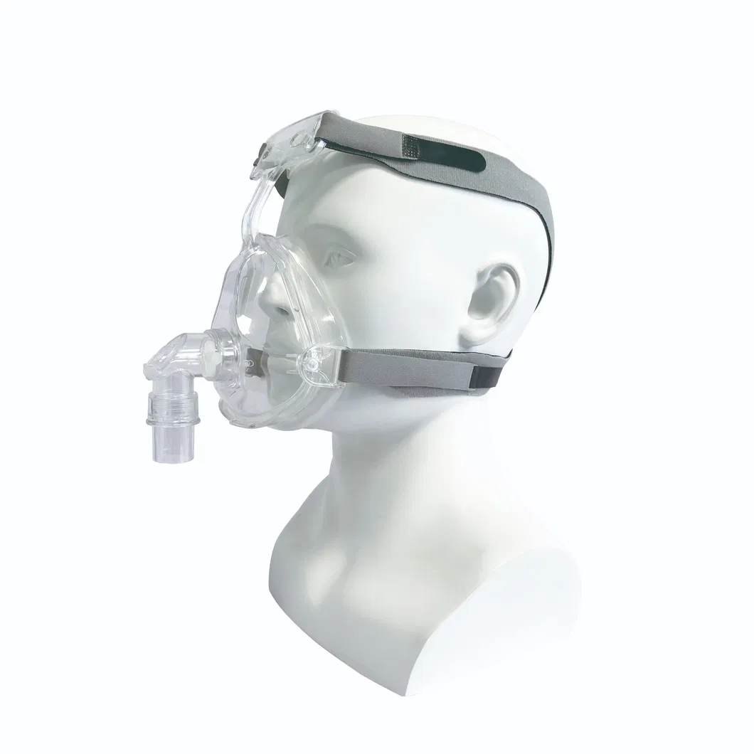 Medical Grade Silicone Material Adult CPAP Full Face Mask for Sleep Apnea Product Detail 2