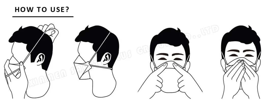 Disposable Cup Type FFP3 Nr D Grade Adult Protection Dust Respirator Mask