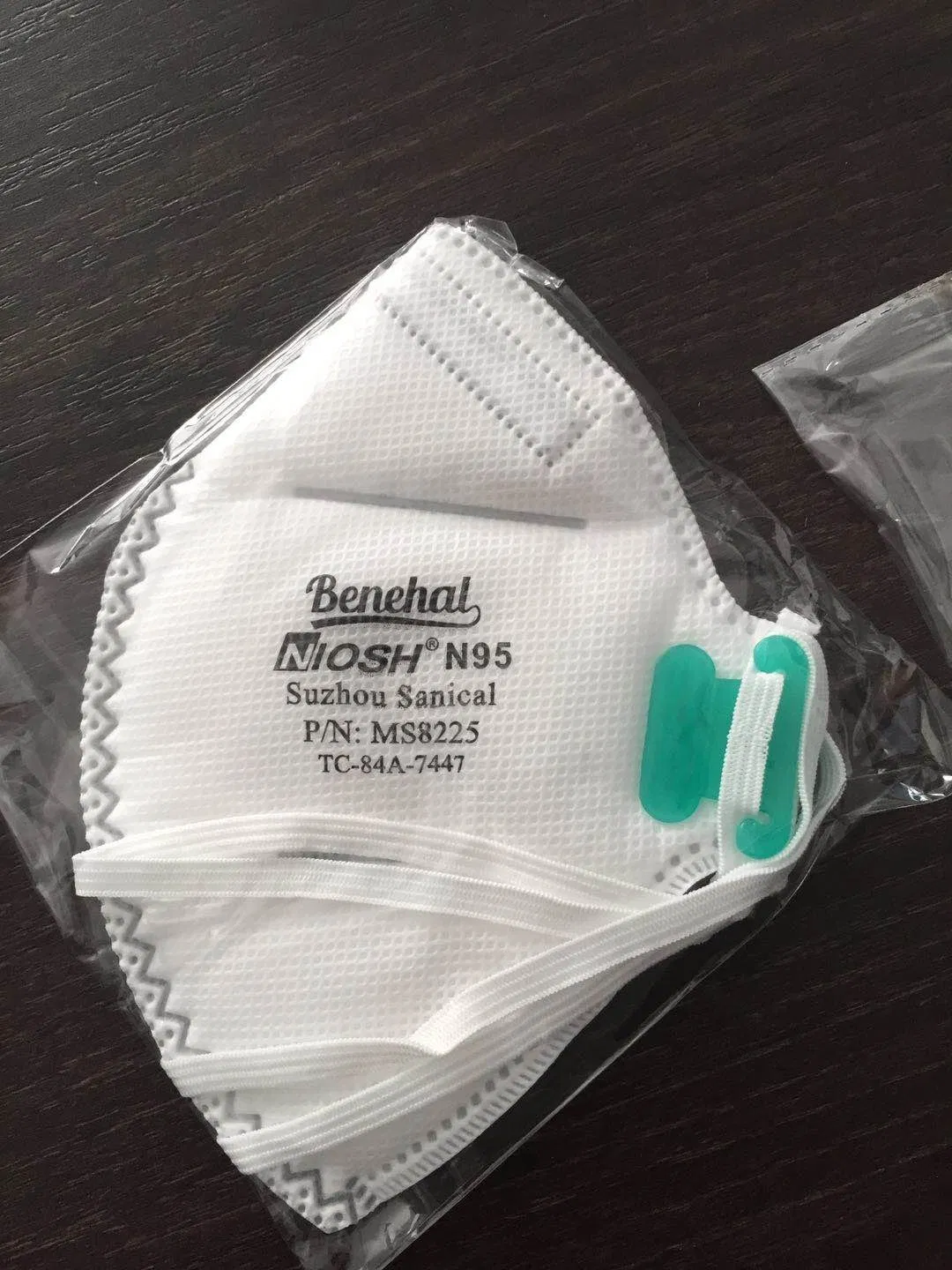 BENEHAL FLAT FOLD RESPIRATOR MASK , PARTICULATE RESPIRATOR N95 FFP3