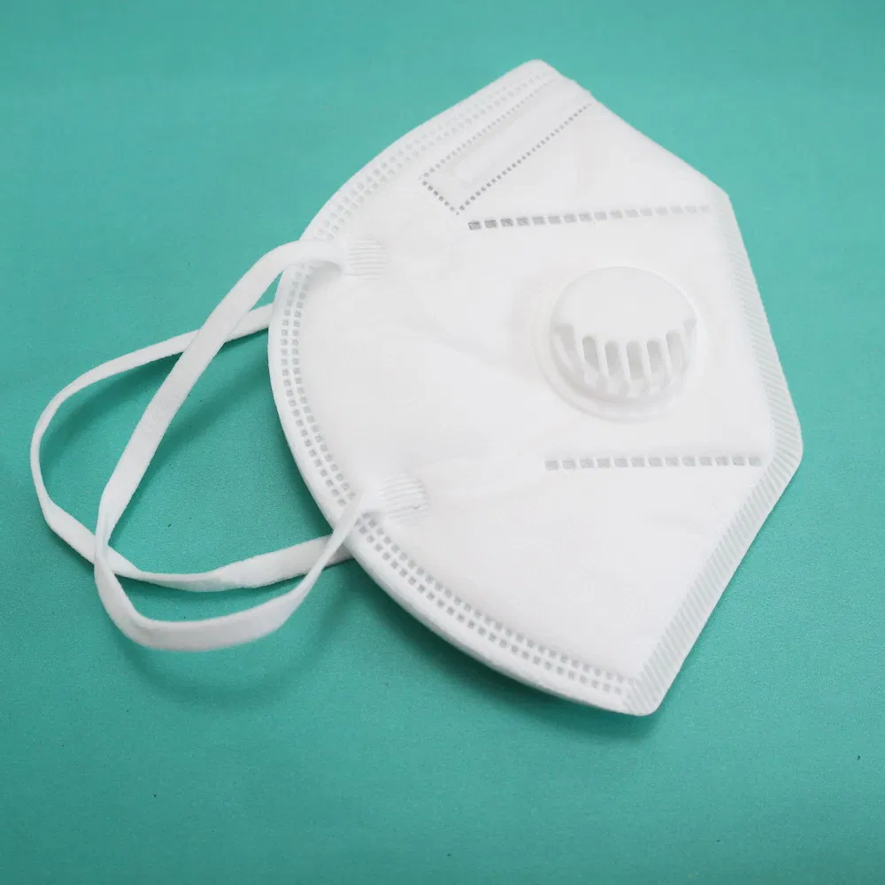 Kn95 N95 Ffp2 Face Mask with a Breathing Valve N95 Disposable Respirator Face Mask Disposable Face Mask Earloop