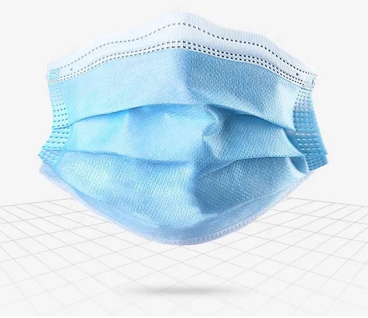 FDA 510K Disposable Nonwoven Earloop Face Mask Daily Protective 3-Ply Medical Mask Hospital-Grade Surgical Face Mask