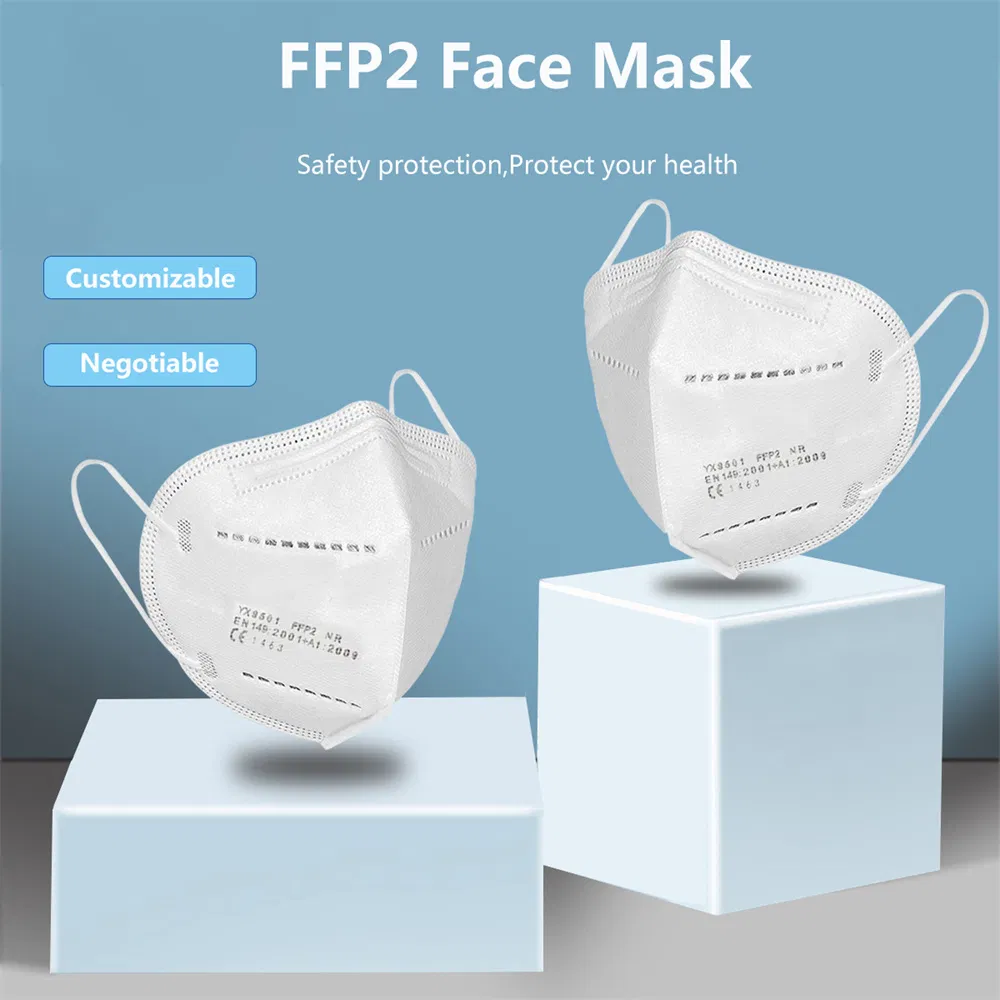 Disposable Non Woven Anti Pollution Dust-Proof FFP2 5ply Face Mask