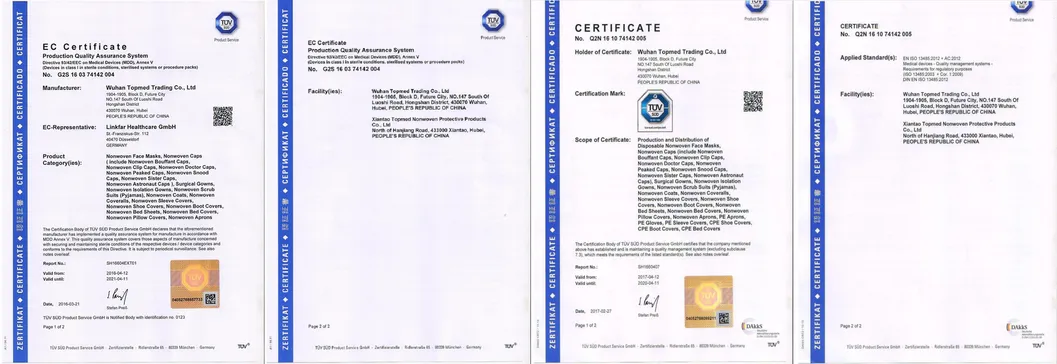 Manufacturing Certificates