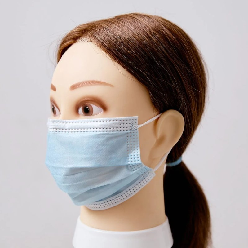 Disposable Three-Layer Non-Woven Face Mask, Dust-Proof &amp; Breathable, Daily Protective Face Mask