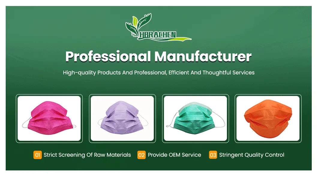 High-Quality Breathable Non-Woven Disposable Medical Face Mask Used for Daily Protection