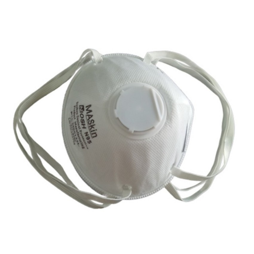 Niosh N95 Nose Cone Respirator 3D Breathing Space Cool Flow Valve Bulk Disposable Dust Mask