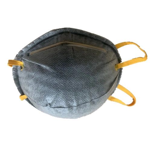 Disposable Cup Shaped Face Mask Active Carbon Filtering Industrial Protective Labor Mask