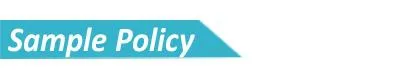 Sample Policy