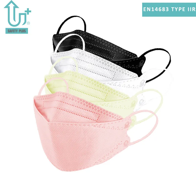 Disposable Mask Cover Fashion 3D Color Foldable Face Mask