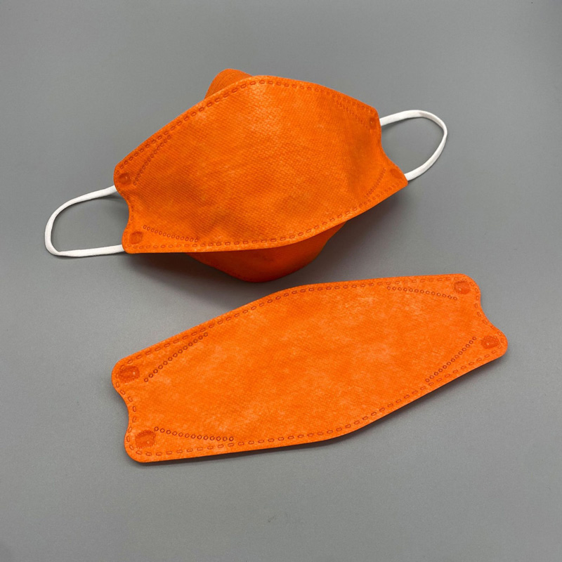 Kf94 Mask 4 Layers Colorful 3D Korean Mask Korea Fish Shape Protective Facemask Kf94