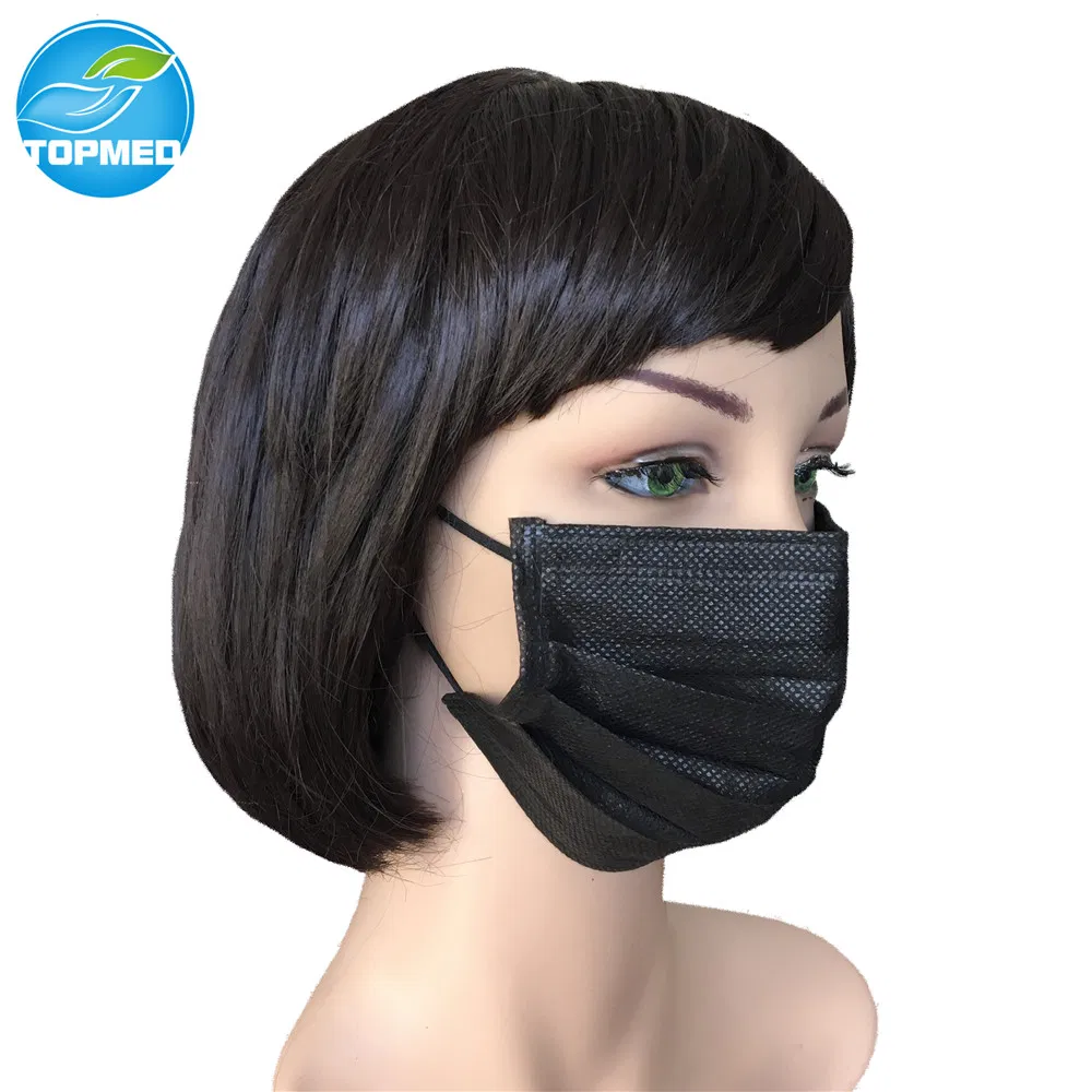 3 Layer Non Woven Disposable Face Mask High Breathable for Daily Protection