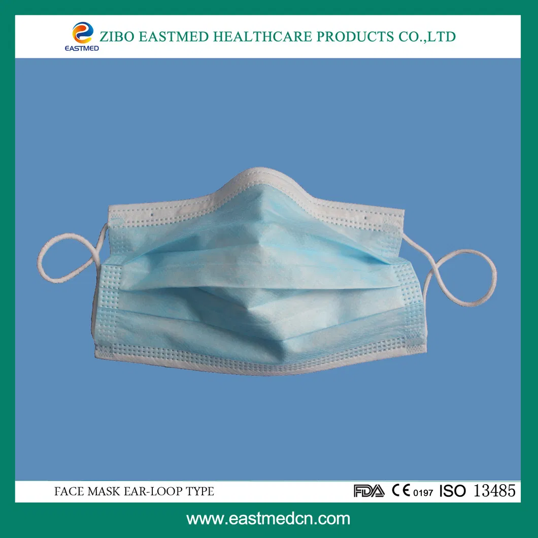 ISO Certified Disposable Protective Face Mask for Adults - China Origin