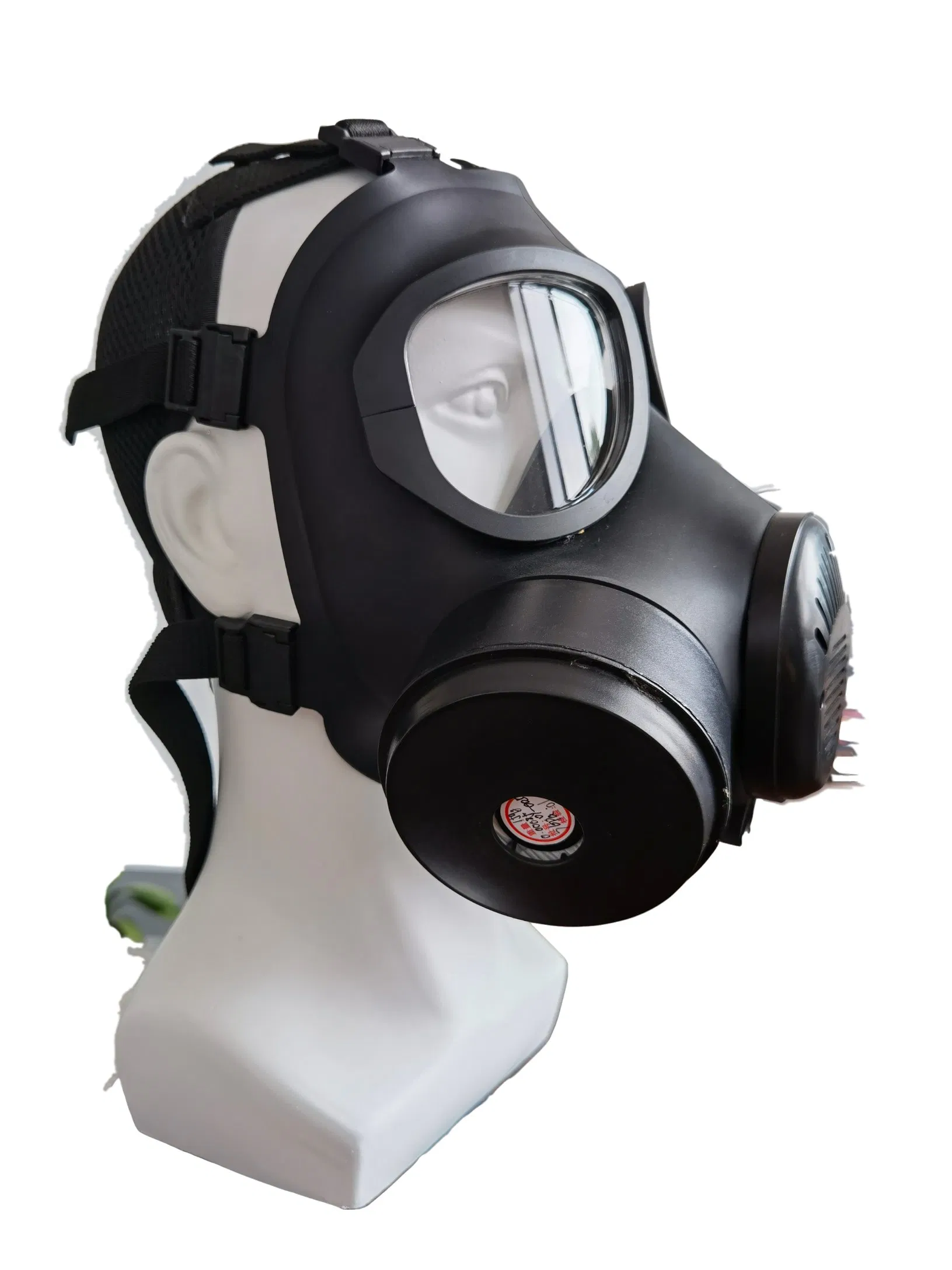 High Efficiency Activated Carbon Filter Type Full Face Gas Mask Against Harmful Vapor