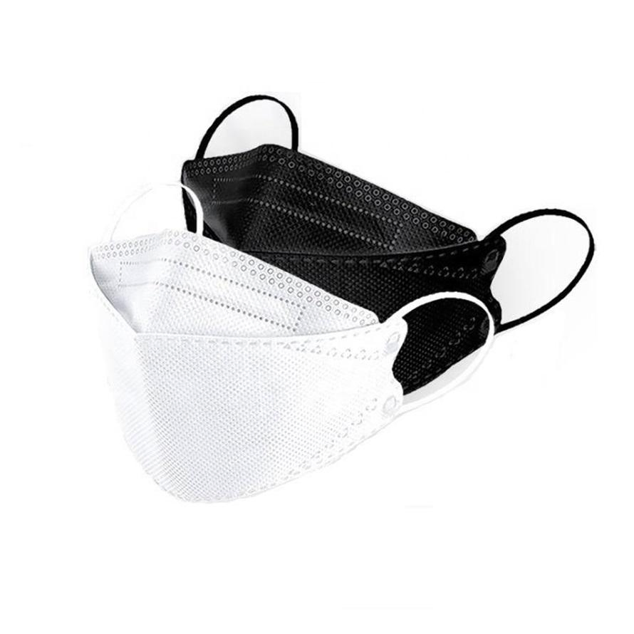 High-Performance Kf94 Face Mask, Disposable Black 3D Willow-Type Facemask, Melt-Blown Filter Layer Protective Mask for Adults, OEM Service